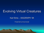 Evolving Virtual Creatures