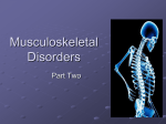 Class_13_AO_Part_2_MUSCULOSKELETAL_DISORDERS