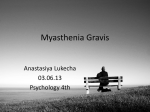Myasthenia Gravis - mrsashleymhelmsclass