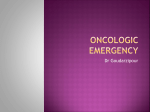 Oncologic emergency