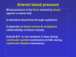 10 & 11 Arterial blood pressure and its regulation