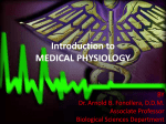 Introduction to MEDICAL PHYSIOLOGY