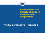 Environment and climate change in development