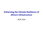 Enhancing the Climate Resilience of Africa`s - ClimDev
