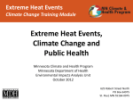 Extreme Heat Events - Minnesota Department of Health