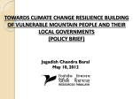 Policy Brief_RHF - Regional Climate Change Adaptation