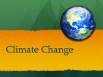 Climate Change - Sauer Science