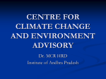 CENTRE FOR CLIMATE CHANGE AND ENVIRONMENT ADVISORY