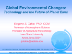 PowerPoint Presentation - Global Change Curricula and