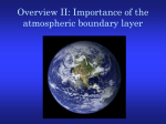 Geography 120 Earth Systems II: The Atmospheric Environment