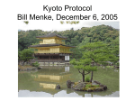Kyoto Protocol - Lamont-Doherty Earth Observatory