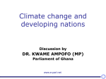 CLIMATE CHANGE AND DEVELOPING NATIONS - e-Parl