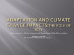 adaptation and climate change impacts: the role of icts