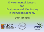 Environmental Sensors and Environmental Monitoring