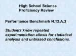 Nature of Science #3 Proficiency Review