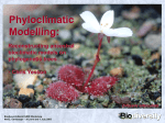 reconstructing ancestral bioclimatic models on phylogenetic trees