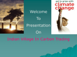 gp 21 Indian Village in Carbon Trading