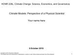 Template - Atmospheric and Oceanic Science
