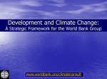 Development and Climate Change: A Strategic Framework for the