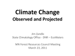 Climate Change Observed and Projected