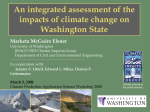 An integrated assessment of the impacts of climate change on