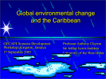 Global environmental change and the Caribbean