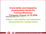 Vulnerability and Adaptation Assessments Hands-On Training