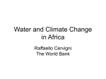 Water and Climate Change
