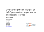 What to include in INDCs - Low Emission Capacity Building