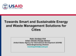 Towards Smart and Sustainable Energy and Waste Management