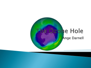 Ozone and the Ozone Hole