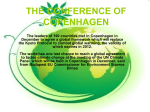 THE CONFERENCE OF COPENHAGEN -2010