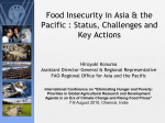 Food Insecurity in Asia & the Pacific