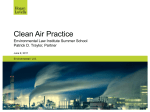 Clean Air Practice - Environmental Law Institute