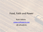 Ruth Valerio`s slides 1