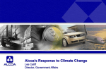 Alcoa`s response to climate change