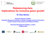 Alex Bowen presentation 13 Mar 2013