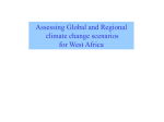 Climate change scenarios for West Africa - START