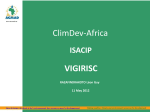ClimDev-Africa ISACIP VIGIRISC