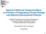 Impacts Second National Communications