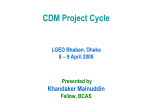 Presentation - Capacity Development for the CDM