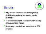 EPA: planned GEOS-Chem / CMAQ interface