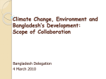 Climate Change, Environment and Bangladesh`s Development