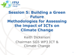 ICTs and Climate Change