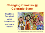 Changing Climates @ Colorado State