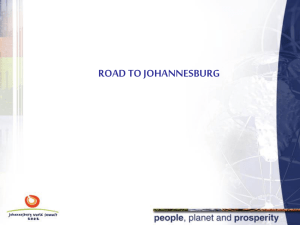 Road to Johannesburg - Amazon Web Services
