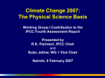 Projections of Future Changes in Climate