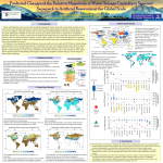 Predicted Changes of the Relative Magnitude of Water Storage