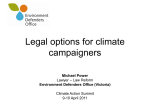 Litigation - Australia`s Climate Action Summit