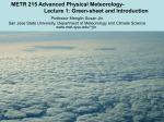 METR215-lec1-introduction - Department of Meteorology and